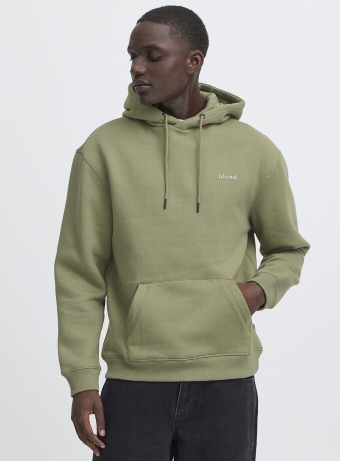HOODIE  SWEATSHIRT - 20712536 - KHAKI