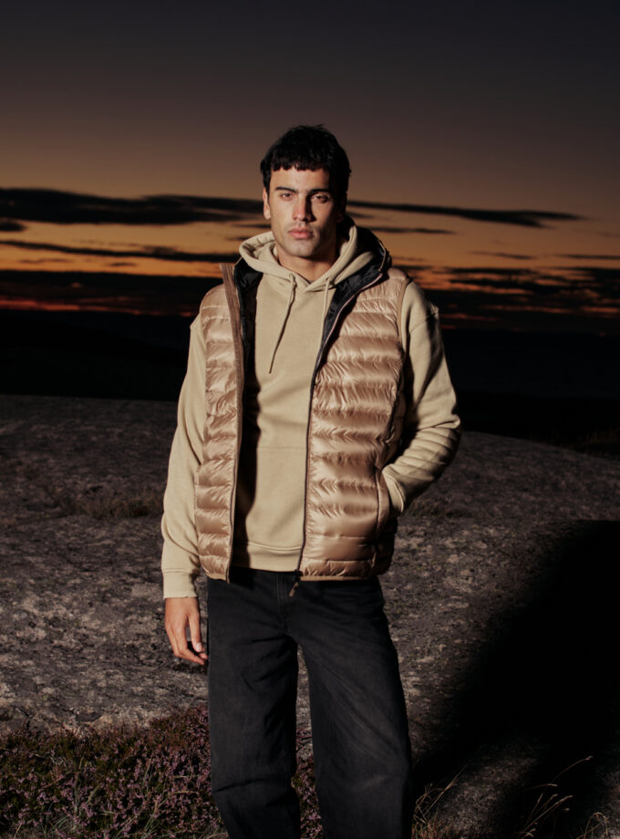 HOODIE SWEATSHIRT - 20712536 - BEIGE