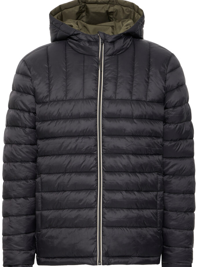 PUFFER - 20718489 - BLACK WITH KHAKI