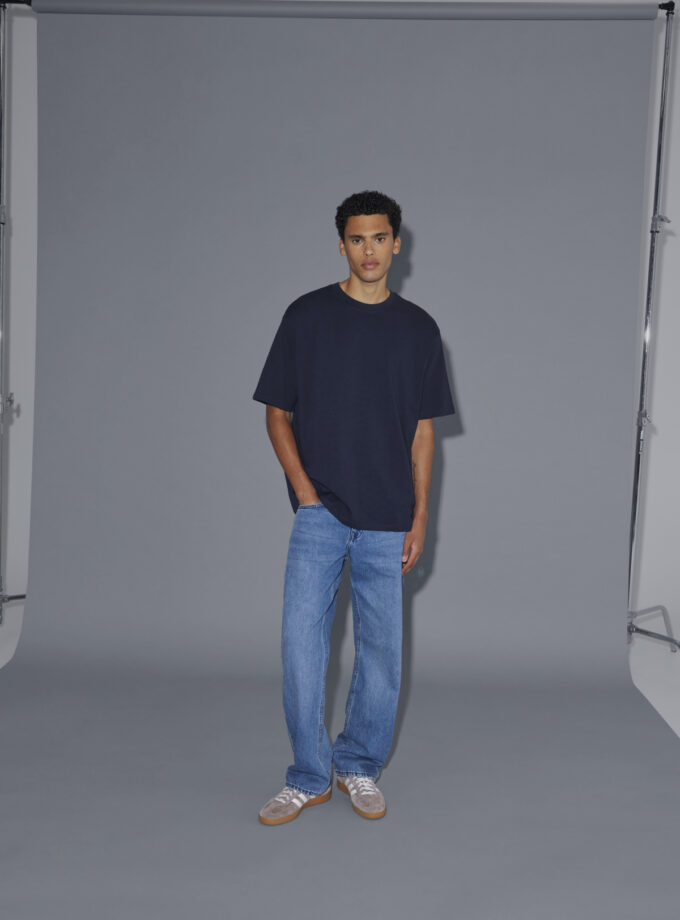 T-SHIRT - 20718772 - DARK BLUE