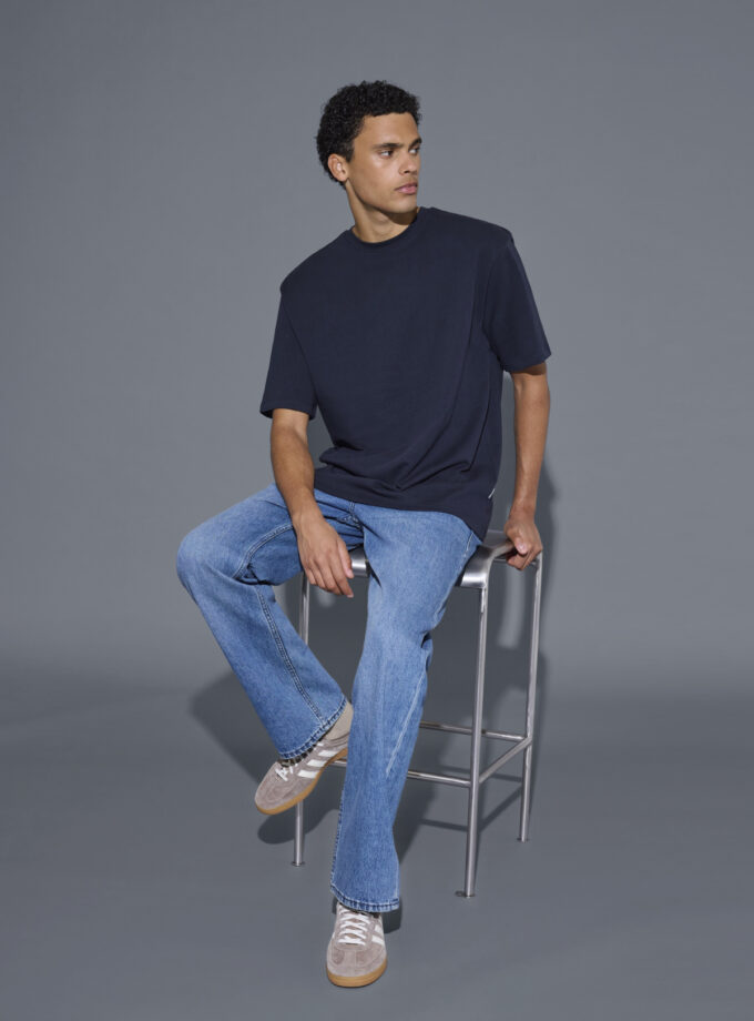 T-SHIRT - 20718772 - DARK BLUE