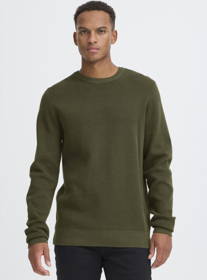 KNITWEAR SWEATER - 20720121- KHAKI