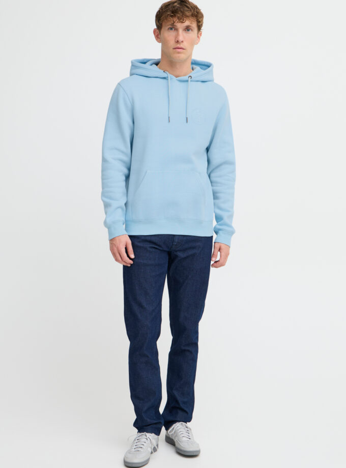 HOODIE SWEATSHIRT - 20717985 - BABY BLUE