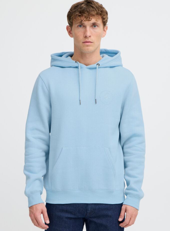 HOODIE SWEATSHIRT - 20717985 - BABY BLUE