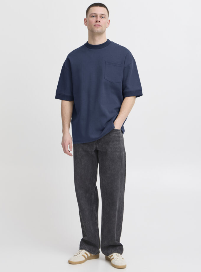 T - SHIRT - 20718394 - DARK BLUE