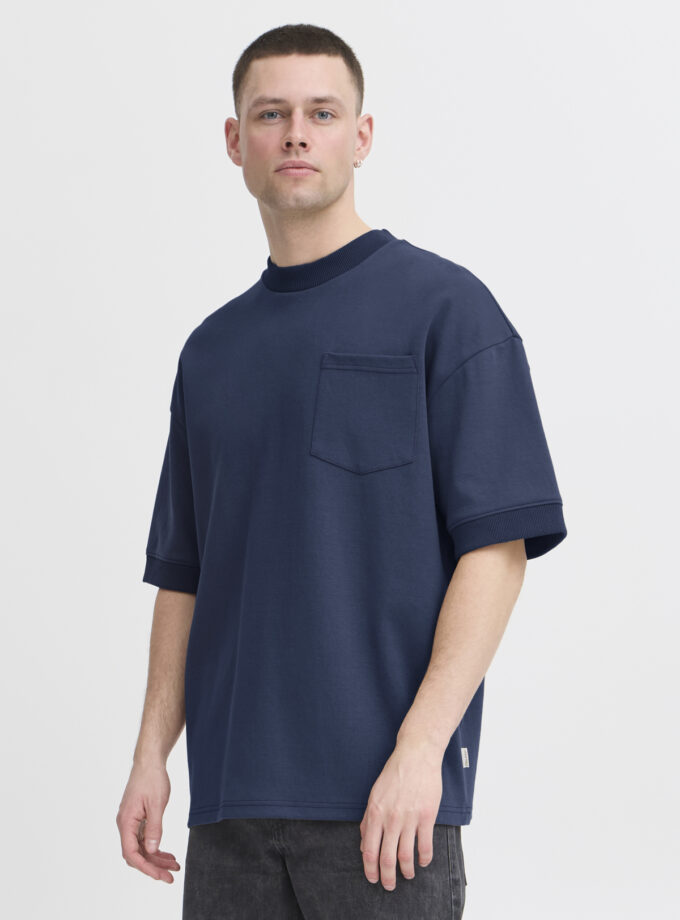 T - SHIRT - 20718394 - DARK BLUE