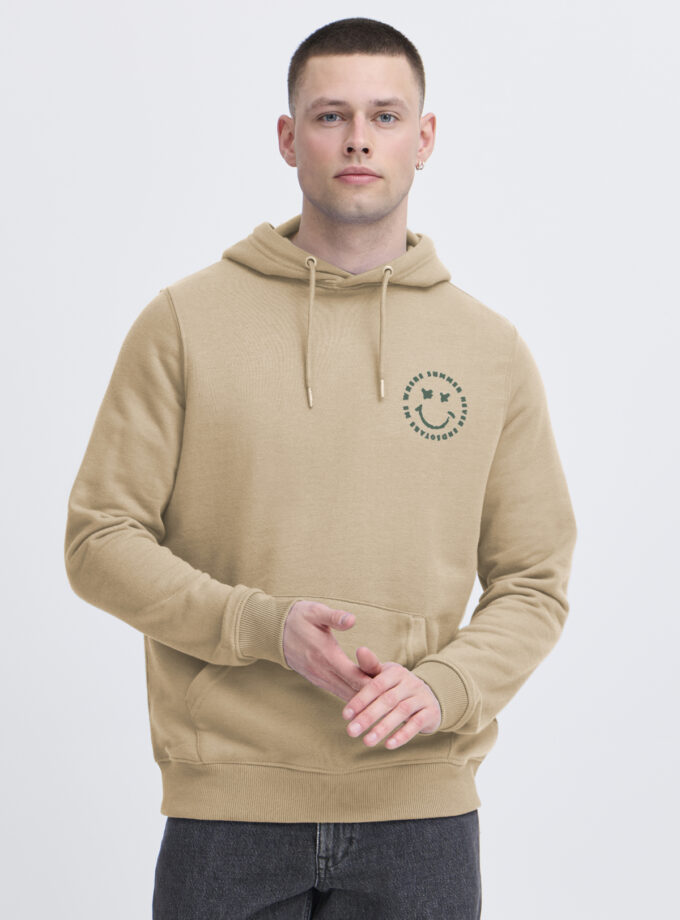 HOODIE SWEATSHIRT - 20718410 - CAMEL