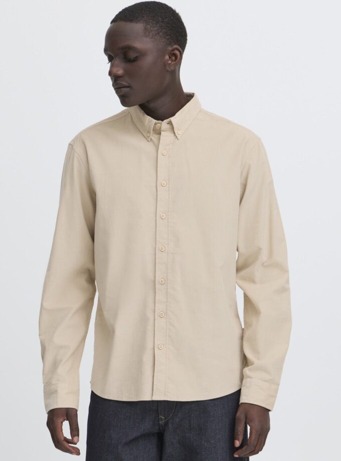 CORDUROY SHIRT - 20718431 - ECRU