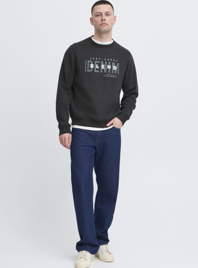 CREWNECK SWEATSHIRT - 20718720 - OFF BLACK