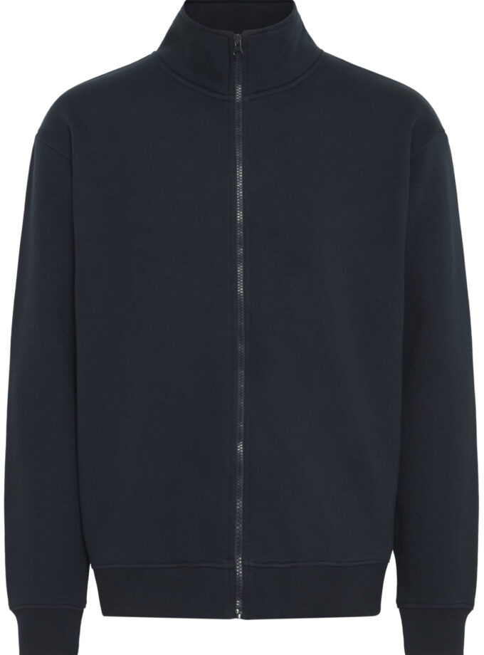 HOODLESS JACKET - 20718889 - DARK BLUE