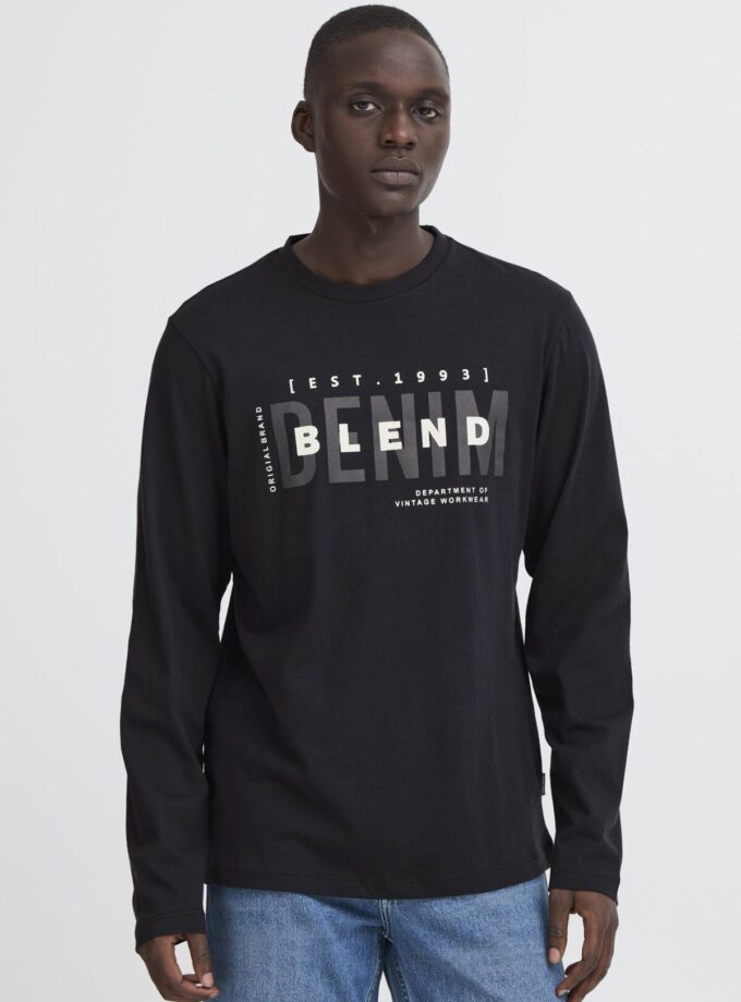 LONG SLEEVE - 20718893 - OFF BLACK