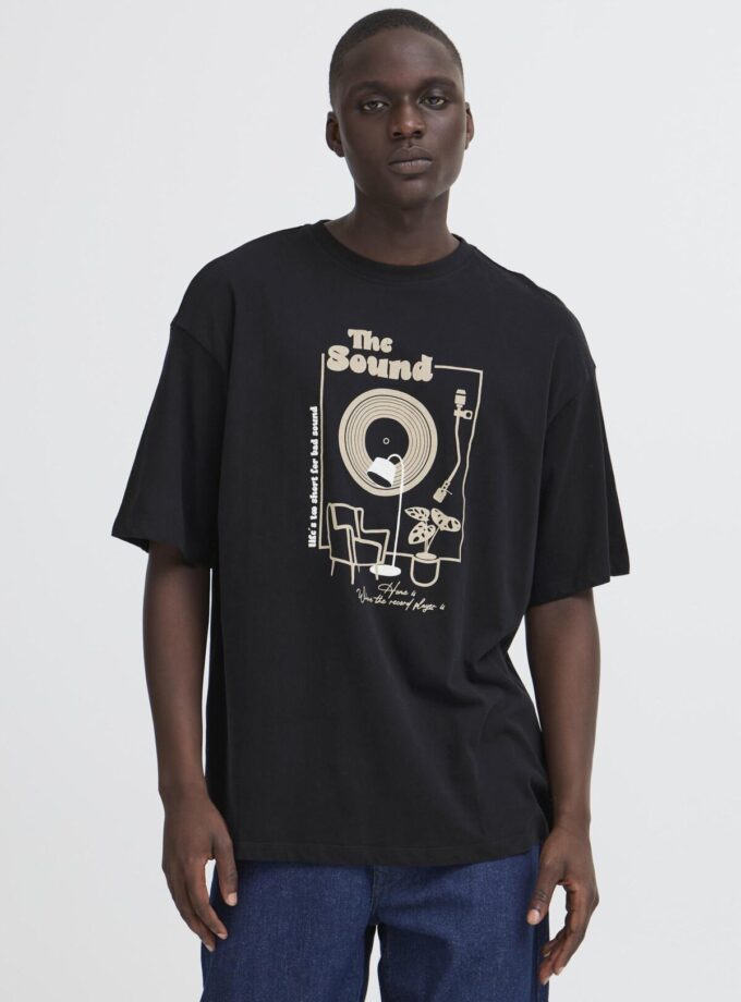 T - SHIRT - 20718932 - BLACK