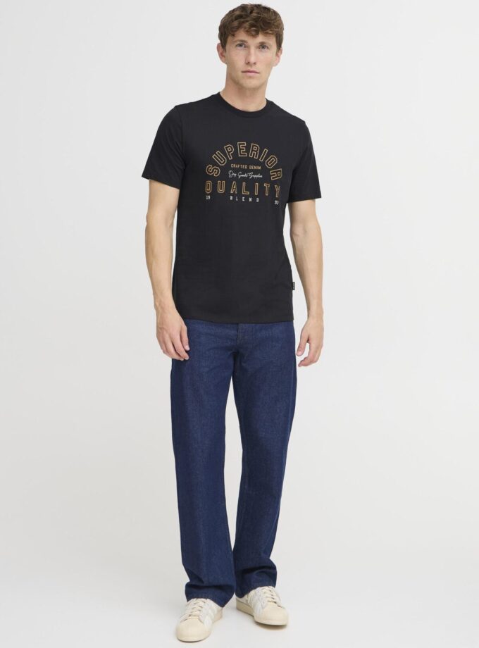 T - SHIRT - 20720025 - BLACK