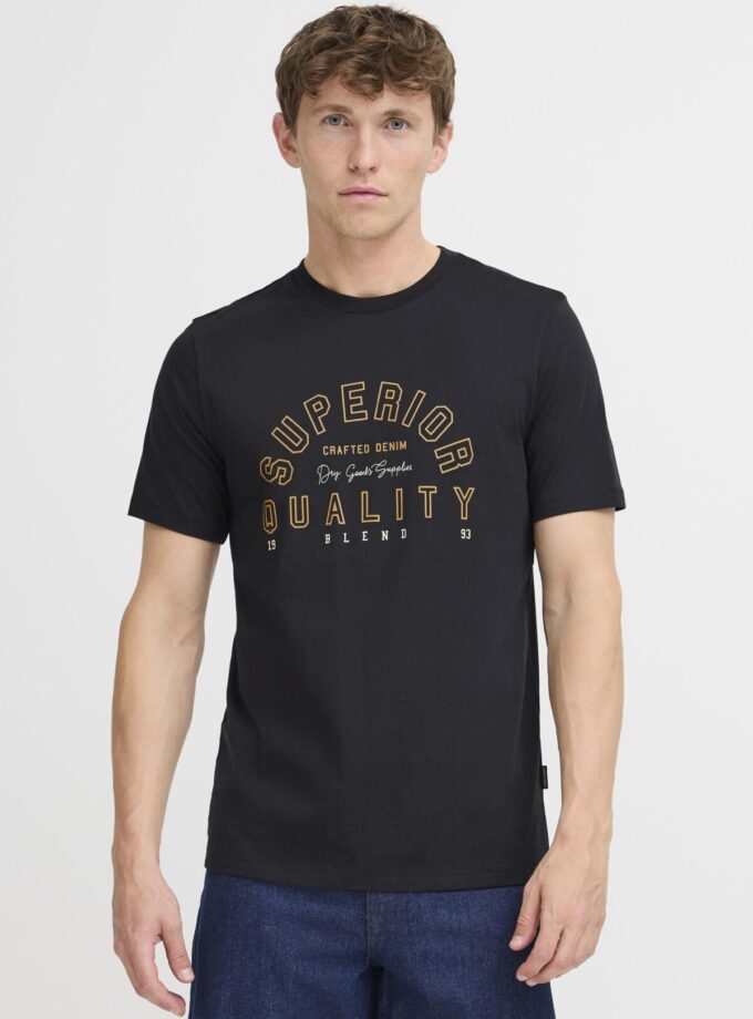 T - SHIRT - 20720025 - BLACK