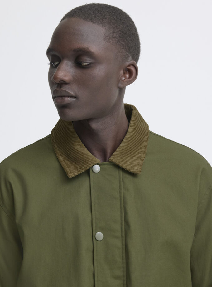 JACKET OVER - 20720339 - KHAKI