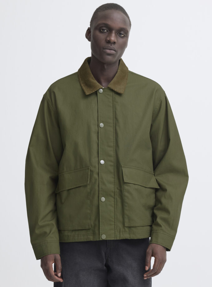 JACKET OVER - 20720339 - KHAKI