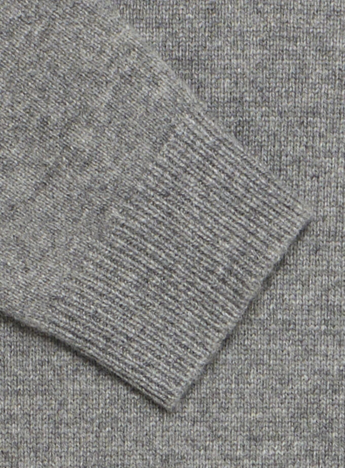 KNIT SWEATER - 20720392 - CHARCOAL