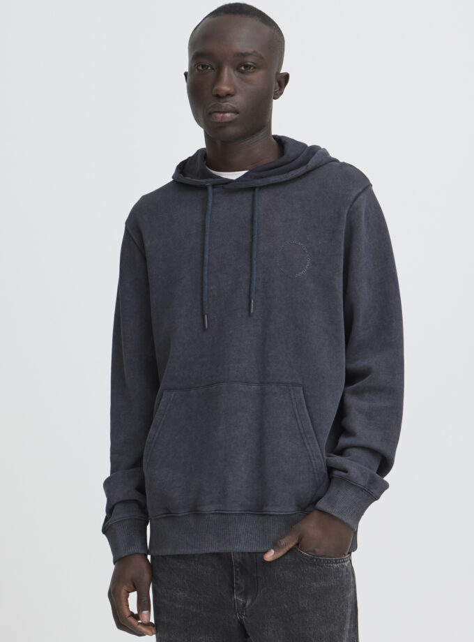 HOODIE SWEATSHIRT - 20720451 -  OFF  BLACK