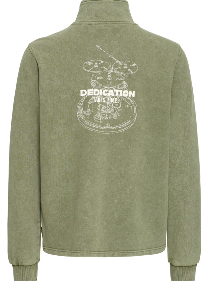 HALP - ZIP SWEATSHIRT - 20720452 - KHAKI