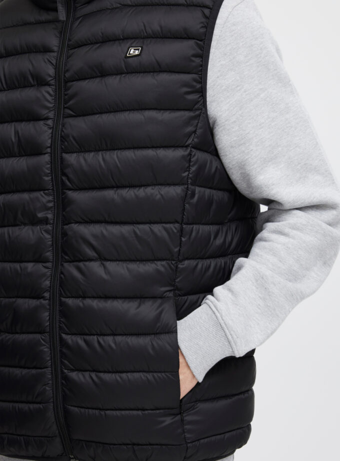 PUFFER VEST - 20712463 - BLACK