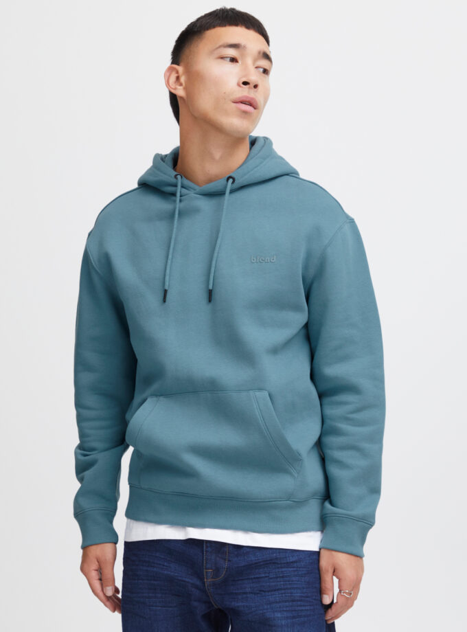 HOODIE SWEATSHIRT - 20712536 - INDIGO