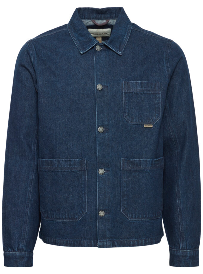 DENIM JACKET - 20717290 - DARK BLUE