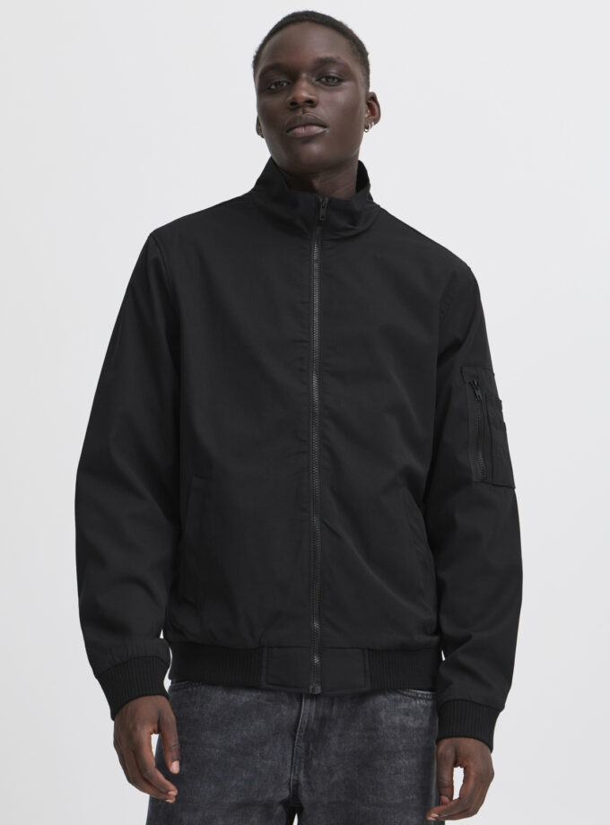 JACKET - 20717872 - OFF BLACK