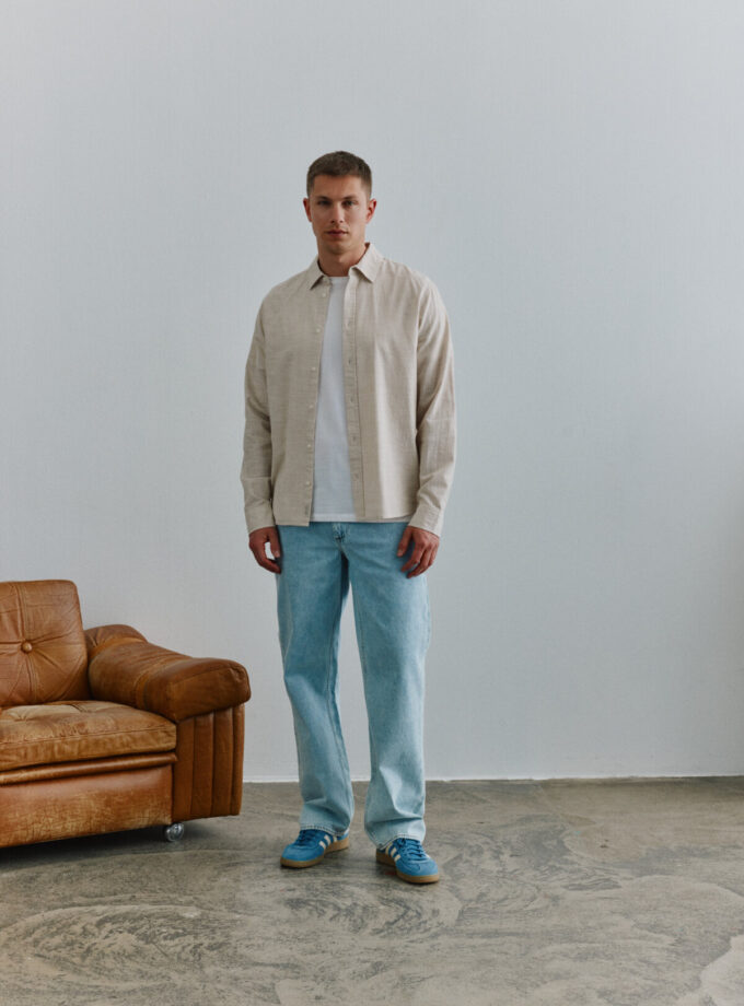 DENIM LOOSE FIT - 20720228 - LIGHT BLUE