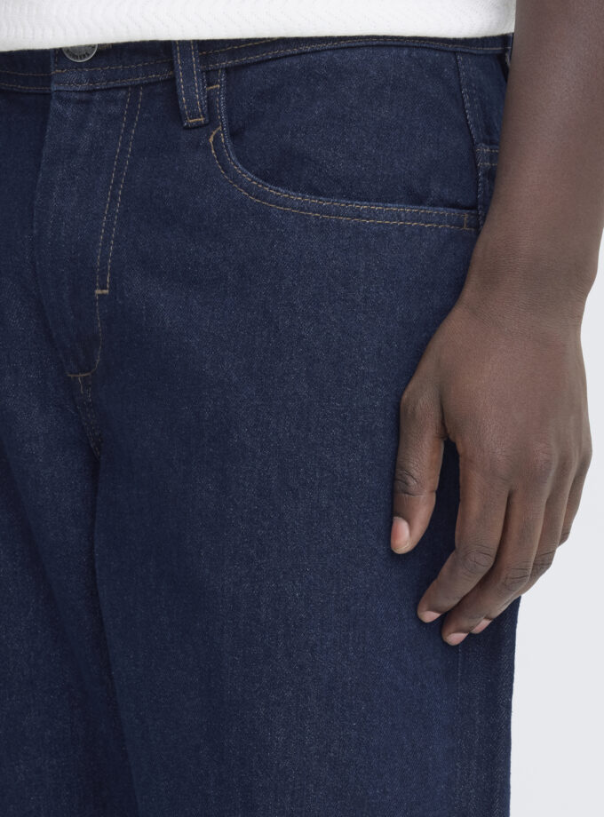 DENIM LOOSE FIT - 20720228 - DARK BLUE