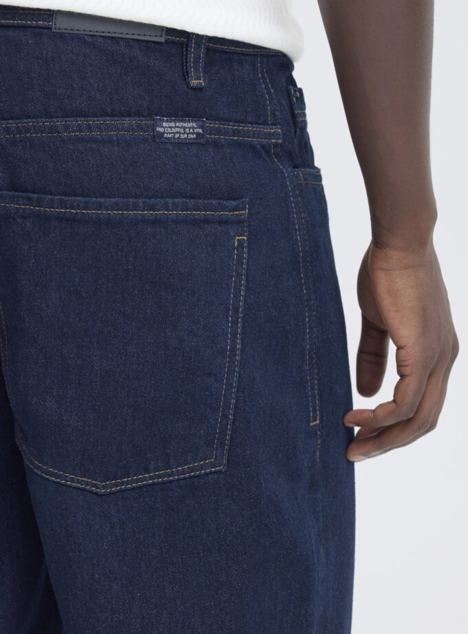 DENIM LOOSE FIT - 20720228 - DARK BLUE