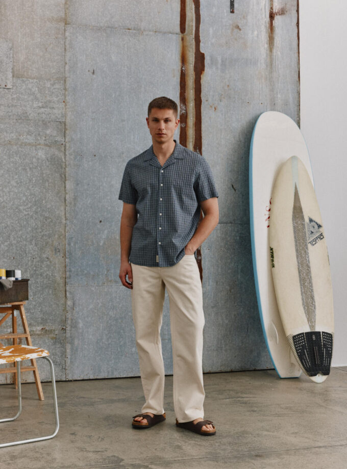 DENIM LOOSE FIT - 20720228 - ECRU