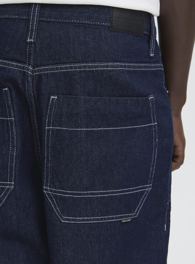 DENIM LOOSE FIT - 20720314 - DARK BLUE